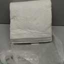 2 PCS 24" x12" x1" (Thick) Ceramic Fiber Blanket Fireproof Insulation Baffle Rated to 2400F, High-Temperature Resistance for Stoves, Kilns, Forges