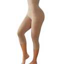 Suprenx Compression Capri Leggings for Women Tummy Control Shapewear Pants High Waisted Trainer Leggings Thigh Slimmer