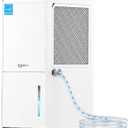 Dehumidifier for Basement, Home and Garage, Max 100 Pint/Day 5000 Sq.Ft