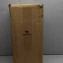 Noah & Paw Collapsible Dog Crate 30 Inches, Large Dog Crate for Large Medium Breeds, Travel Kennel for Car, Including Pet Mat for Pet Cage, 2 Storage Pockets, Handbag, 10mm Locking Zipper 30*21*21 (Black)