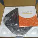 4-in-1 Portable Glass Air Fryer, 140400F Precise Heat, Max Crisp Technology, 4.2QT & 1.6QT Dual Containers with Lids, Freezer & Dishwasher Safe, Bake, Recrisp, Air Fry (Grey)