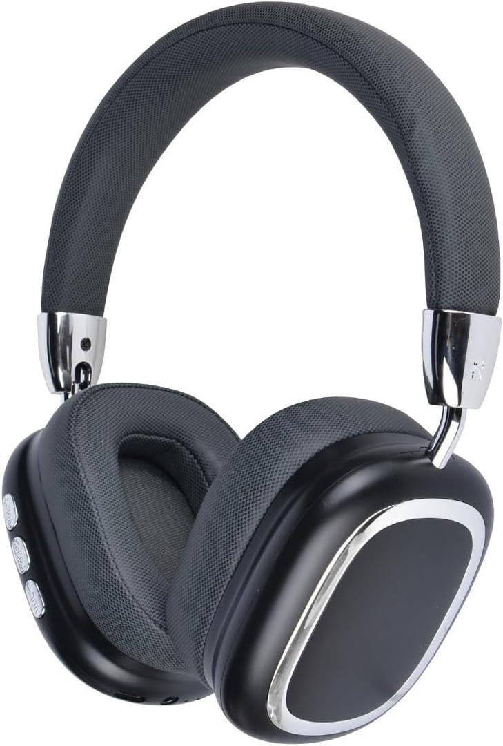 New Wireless Headset, Hifi Clear Call, Comfortable Fit With Head, Foldable, Rotatable, Stretchable. Compatible with Mobile Phones, Computers, MP3 and Other Devices. Wireless Headphones (Black)