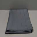 Pieviev Silicone Cat Litter Trapping Mat, 34''x22'' Large Cat Litter Mat, Easy to Clean & Soft on Kitty Paws, Waterproof Kitty Litter Pads for Indoor Cats, Light Grey