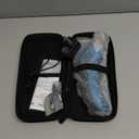 VLOXO Cordless Electric Scissors Electric Box Cutter with 2 Type Blades Rechargeable Cordless Scissors Powerful Shears Cutting Tool Cardboard Cutter for Fabric Cardboard Carpet Leather Felt Blue