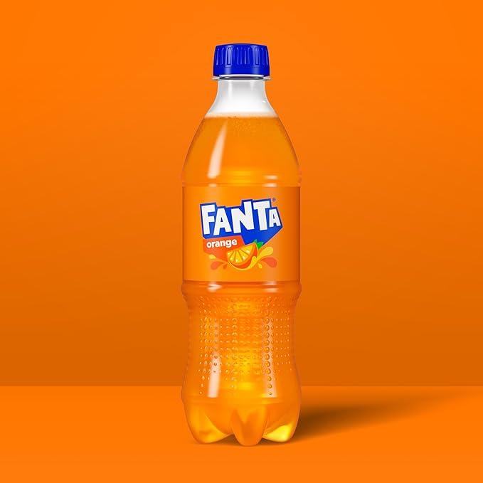 Fanta Orange Soda | Soft Drink | 16.9 fl oz | 24 Pack, Best By: FEB 23, 2026
