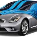 Car Cover Waterproof Custom Fit Infiniti G35/G372002-2025, Full Exterior Cover for Automobiles Lightweight Resistant Outdoor Sun UV Rain Dust Snow Wind Protection. (black)