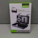 K255 Car Back Seat Food Tray Cup Holder Tissue Box Storage Rack Plastic Expandable Organizer