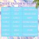 100 PCS Holographic Resealable Foil Mylar Pouches, Food Safe Storage Bags for Jewelry, Candy, Snack & Small Business Sample Packaging(4.1"x5.9", Blue Purple)
