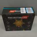 Christmas Tree Topper Lighted with 6 Projection Slides, PliMook Snowflake Christmas Tree Topper LED Rotating 3D Lighted Tree Toppers Glitter Tree Topper Projector for Christmas Tree(Gold)