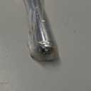 Ivilon Window Curtain Rod Decorative End Cap Design, 1 Inch Rod, 48 to 86 Inch. Chrome