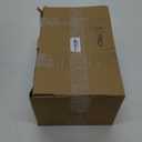 Qilery 200 Pcs Bakery Bags with Window Paper Cookies Bags Kraft with Tin Tie Lock 5.9 x 2.8 x 9.2 Inches Greaseproof for Cookies Coffee Beans Snacks Bread and Candy