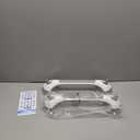 TAILI Grab Bars for Bathtubs and Showers 2 Pack Suction Grab Bar, Heavy Duty Shower Handle Removable Bath Handrails for Seniors and Elderly, Bathroom Safety Grip No Drilling Waterproof,Grey (16.8", Gray)