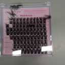 Geeneiya MERMAID Lash Clusters, 10-18MM Wispy Eyelash Clusters, D Curvature Natural Cluster Lashes for Beginners, Waterproof Cluster Eyelash Extensions DIY Lashes (Not Kit)