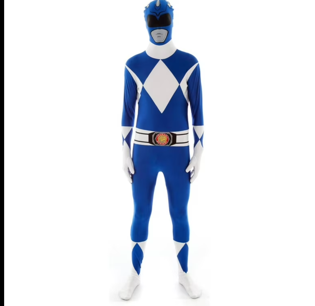 Morphsuits Power Ranger Costume Adult, Power Rangers Costume Adult Men, Power Ranger Costume Adult Woman, L