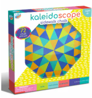 Anker Play Jumbo Kaleidoscope Chalk Set72 pc