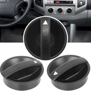 3 Pack Control Knob Fan Heater Tacoma Compatible with 2005-2011 Toyota Tacoma HVAC Control Knob Tacoma Heater Temperature HVAC Fan Control Knob 65551820A 758695