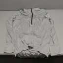 Bikewa Men's Cycling Jersey with 3+1 Rear Zipper Pockets Long Sleeve Moisture Wicking UPF 50+ Half Zip Riding Bike Shirts (Large, Light Grey)