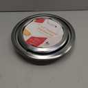 4-Piece Drip Pans Set - Compatible with GE Stoves - Chrome Finish Electric Stove Burner Drip Pans - 2 x 6inch, 2 x 8inch Stove Drip Pans - GE Stove Drip