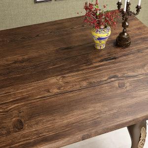 FunStick 36" x 200" Brown Wood Contact Paper Self Adhesive Wood Wallpaper Peel and Stick Wood Grain Wallpaper Thick Waterproof Removable Wood Paper for Kitchen Cabinets Countertops Table Desk Doors