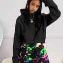 AGERWAY Girls Clothes 2 Piece Clothing Sets Crop Tops Hoodie Long Sleeve Sweatshirts and Pants Fall Winter Outfits for Girls
