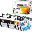 Miss Deer LC3019XXL Ink Cartridges, Replacement for Brother LC3019 LC3019XXL LC3017 High Yield Work for Brother MFC-J5330DW MFC-J6730DW MFC-J6930DW MFC-J6530DW MFC-J5335DW(2BK/C/M/Y)