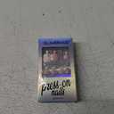 GLAMERMAID Press on Toenails, Spring Summer Light Pink Flower Gel Glue on Toe Nails, Glossy Round Toe Nails Reusable UV Finish Fake Nails Acrylic False Nails Manicure Kits for Women 2 Pack