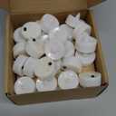 LED Candles, Tea Lights Candles Battery Operated Bulk, 50-Pack Long-Lasting 200 Hours Flameless Tealight Candles, Realistic Tea Lights for Christmas Halloween Wedding, 1.5'' D X 1.25'' H