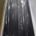 FENCY Metal Raised Garden Bed with Trellis, Metal Planter Box with Trellis, Garden Box for Climbing Plants Vegetable, 47''Lx16''Wx71''H Garden Bed with Drainage Holes(Black)