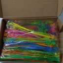 100 Assorted Tropical Swizzle Sticks Bar Cocktail Stirrers Luau Palm Tree Flamingo Fun Reusable Novelty Beverage Cocktail Margarita Tiki Drink Stirring Sticks for Birthday Wedding Party
