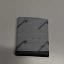 Travelambo Wallet for Men Real Leather Mens Bifold Wallet RFID Blocking - Thin & Stylish with ID Window in Gift Box (Crosshatch, Black)