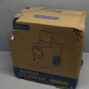 Nugget Ice Maker 40lbs/Day, Countertop Ice Maker Soft Chewable Ice, Ice Makers One-Click & Self-Cleaning, Crushed Pellet Ice Machine with Scoop&Basket for Home/Kitchen/Office, Stainless Silver