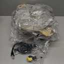 TWIN Electric Hot Pot with Divider | PFAS-Free Ceramic Nonstick Pot | EvenHeat Cast Aluminum Body | 1500W Fast Heating | Dual-Flavor Shabu Shabu Pots | Ceramic Apricot