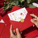 4 x Beixian Romantic Valentines Day Cards for Him Her, Funny Valentines Day Card Gifts for Husband Wife Boyfriend Girlfriend (BX320)