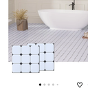 Peel and Stick Floor Tile, 30-Pack 12" x 12" Vinyl Flooring, Waterproof Self-Adhesive Luxury Vinyl Tiles, Easy DIY for Bathroom, Kitchen, Dinning Room, Cover 30 Sq. Checkered Marble