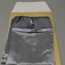 Bedsure King Size Satin Pillowcase Set of 2 - Dark Grey Pillow Covers for Hair and Skin with Envelope Closure, Similar to Silk Pillow Cases, Gifts for Women Men, 20x36 Inches, 2pcs