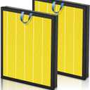 Vital 200S Pet Care Replacement Filter for LEVOIT Vital 200S and Vital 200S-P Air Purifier, High Efficiency Activated Carbon Filter, Vital 200S-RF-PA, 2 Pack, Yellow