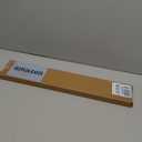 Stove Gap Covers - Stainless Steel, Stove Gap Filler | Oven Gap Cover | Heat Resistant & Easy To Clean Stove Counter Gap Cover | Gaps Filler Between Stove and Counter Guard (Black, 23.5"L, 0.9" W)