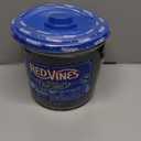 Red Vines Black Licorice Candy Black Licorice Soft Chewy Candy Twists 3.5 Lb Jar