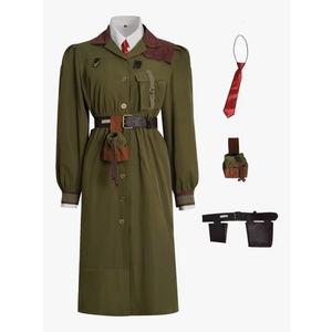 Womens Matilda the Musical Cosplay Miss Trunchbull Costume Uniform Suit Halloween Outfit Coat Shirt Belt Set, Size L. Womens Matilda the Musical Cosplay Miss Trunchbull Costume Uniform Suit Halloween Outfit Coat Shirt Belt Set, Size L.