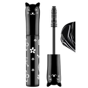 2 x Mascara Volume And Length Black Waterproof Fast Dry Eyelashes Eye Makeup Volumizing Lengthening Curling Defining (Black 06)