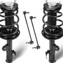 Front Struts Assembly Fit for 2006-2012 Toyota Rav4 3.5L, Shock Absorber & Sway Bars End Links, Replace for 272276 272275 K750043 (4Pcs)