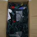 100Ft C7 LED Christmas String Lights Outdoor, Multicolor Christmas Decorations Lights with 100+5 Colored C7 LED Bulbs, Vintage Decor Light for Xmas Tree Home Yard Party Decor, E12 Base, Green Wire