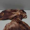 Women's Plus Size Bodycon Dresses Long Bell Sleeve Wedding Guset Dress Mesh Sheer Party Club Mini Short Dresses (X-Large Plus, Coffee Brown)