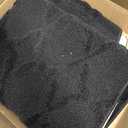 Garland Rug Sparta Non Slip Polypropylene 3 Ft. X 5 Ft. Black Area Rug- Ideal for Living Rooms & Hallways, Stylish & Durable for High Traffic Areas