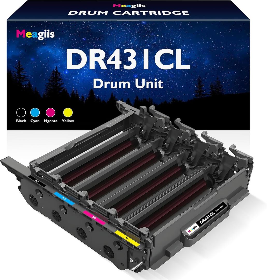 DR431CL DR-431CL Drum Unit Replacement for Brother HL-L8260CDW HL-L8360CDW HL-L9310CDW MFC-L8610CDW MFC-L8895CDW MFC-L8900CDW MFC-L8905CDW MFC-L9570CDW Printer, 30000 Page Yield