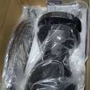 Kviflon 32 Inch Modern Ceiling Fans with Lights, Small Flush Mount Ceiling Fan with Light and Remote/APP Control, 5 Reversible 6 Speeds Curved Blades, 3 CCT Dimmable Lights for Bedroom, Black