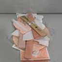 Sage Green and Blush Pink Baby Shower Decorations - Sweet Baby Girl Banner, Olive Green Lanterns, Streamers, Tissue Pom Poms, Paper Fans, Pink Beige Boho Paper Tassel, Rustic Backdrop Decor