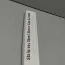 2PCS Kitchen Stove Counter Gap Covers, Stainless Steel Gap Cover, Cooktop Trim Kit, Stove Gap Guards, Oven Gap Filler, Heat Resistant & Effectively Protect Stove Gap Filler(13.8"-27.5" Silver)