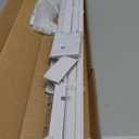 LazBlinds Cordless 1" Vinyl Mini Blinds for Indoor Windows - Light Filtering Horizontal Window Blinds & Shades, 20" W x 36" H, White