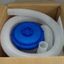 KimFilter Transparent 1000 GPH Above Ground Pool Filter Pump Easy Cartridge Status Viewing | Powerful Pool Cartridge Filter Pump System | Enhanced Circulation & Filtration for Crystal-Clear Water